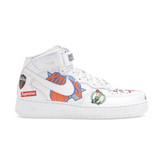 Nike Air Force 1 Mid Supreme NBA White