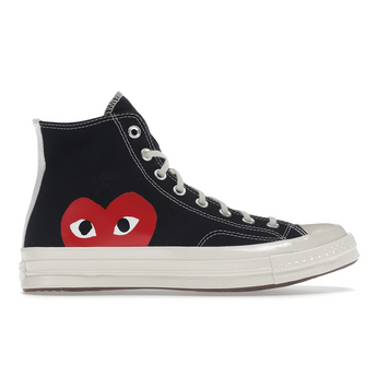 Converse Chuck Taylor All Star 70 Hi Comme des Garcons PLAY Black