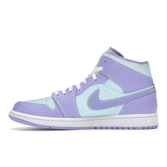 Air Jordan 1 Mid Purple Aqua