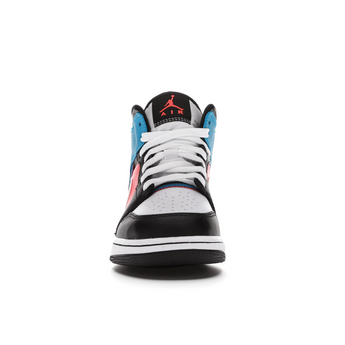 Air Jordan 1 Mid Tri Color Ribbons