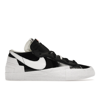 Blazer Low x Sacai Black Patent Leather