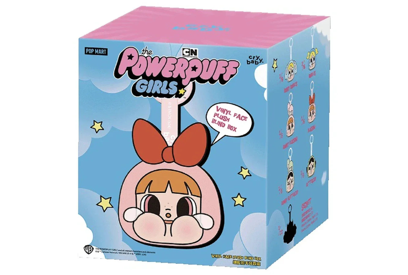 Pop Mart CryBaby x Powerpuff Girls Series Vinyl Face Plush Blind Box - Sneakerzone