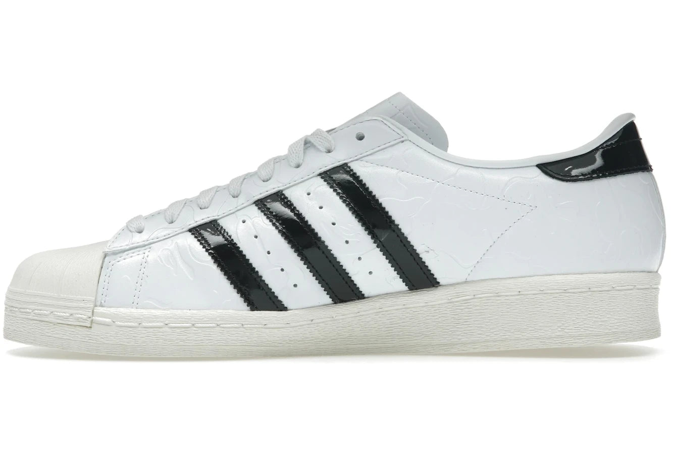 Adidas Superstar Vintage Bape White Black