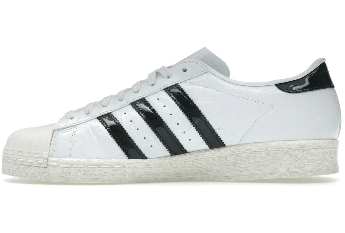 Adidas Superstar Vintage Bape White Black - Sneakerzone