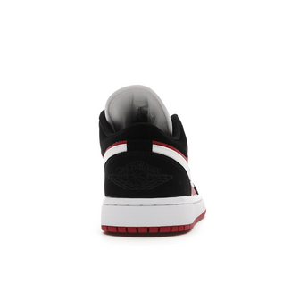 Air Jordan 1 Low Black White Gym Red