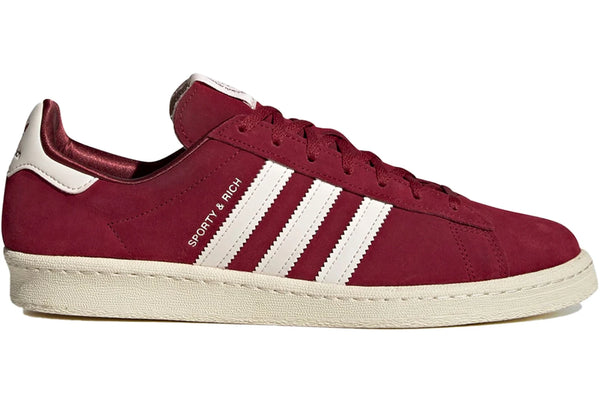 Adidas Campus 80s Sporty & Rich Merlot Cream