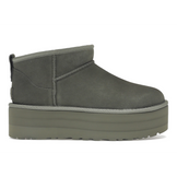 UGG Classic Ultra Mini Platform Boot Moss Green