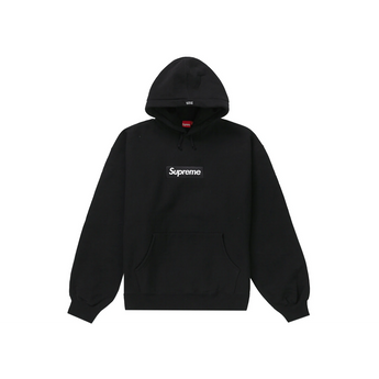 Supreme Box Logo Hooded Sweatshirt Black