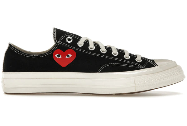 Converse Chuck Taylor All Star 70 Ox Comme des Garcons PLAY Single Heart Black