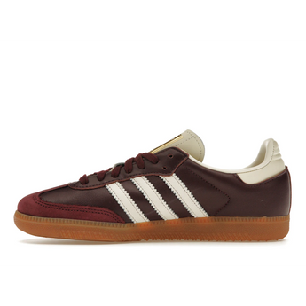 Adidas Samba OG Maroon Gold Metallic