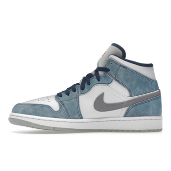 Air Jordan 1 Mid SE French Blue Light Steel