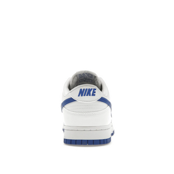 Nike Dunk Low White Hyper Royal