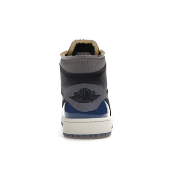 Air Jordan 1 Mid SE Craft Obsidian French Blue Ashen Slate White