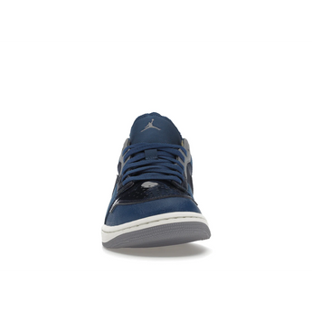 Air Jordan 1 Low SE Craft Obsidian French Blue Ashen Slate White