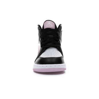 Air Jordan 1 Mid White Black Light Arctic Pink