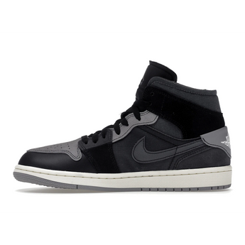 Air Jordan 1 Mid Craft Inside Out Black