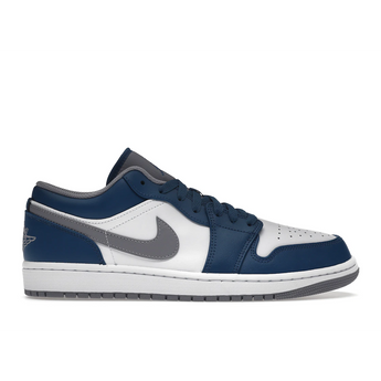 Air Jordan 1 Low True Blue Cement