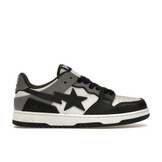 A Bathing Ape Sk8 Sta #5 Black White Grey