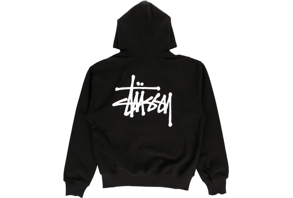 Stussy Basic Zip Hoodie Black