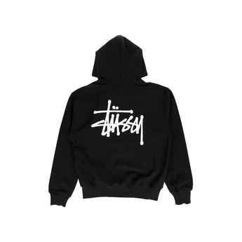 Stussy Basic Zip Hoodie Black