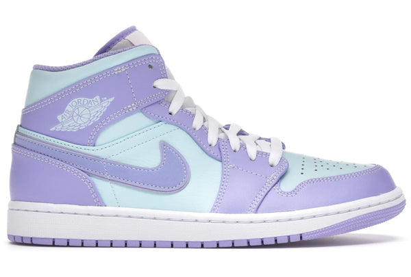 Air Jordan 1 Mid Purple Aqua