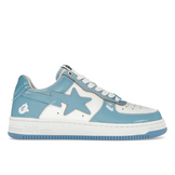 A Bathing Ape Bape Sta Patent Leather Blue White