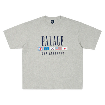 Palace x Gap Heavy Jersey T-Shirt Grey