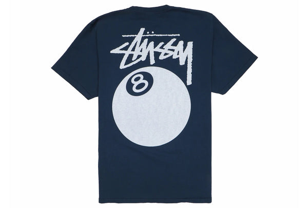 Stussy 8 Ball Pigment Dyed Tee Navy