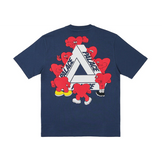 Palace Tri-Hearts T-shirt Navy