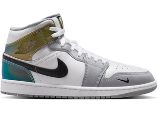 Air Jordan 1 Mid SE Multi-Color White Wolf Grey