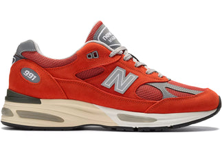 New Balance 991v2 MiUK Grenadine Fire Whirl
