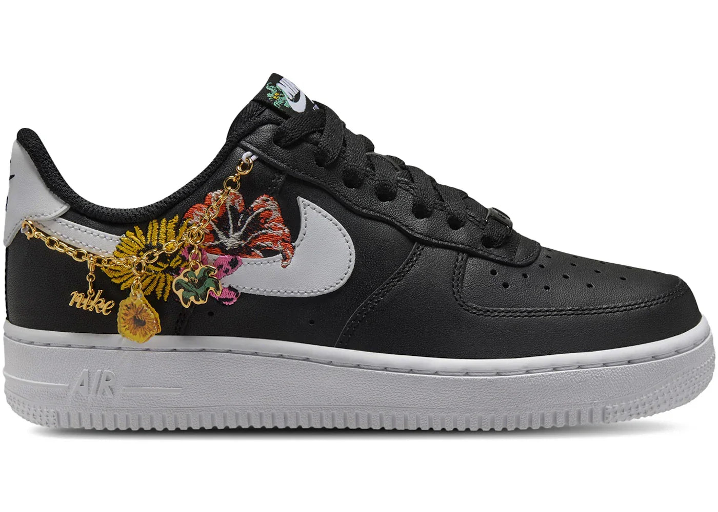 Nike Air Force 1 Low Premium Now Accepting All Flowers Black - Sneakerzone