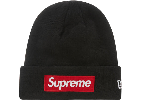 Supreme New Era Box Logo Beanie Black