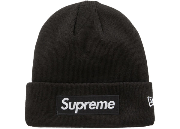 Supreme New Era Box Logo Beanie Black