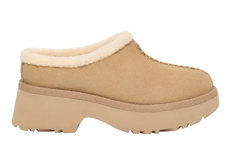 UGG New Heights Cozy Clog Mustard Seed - Sneakerzone