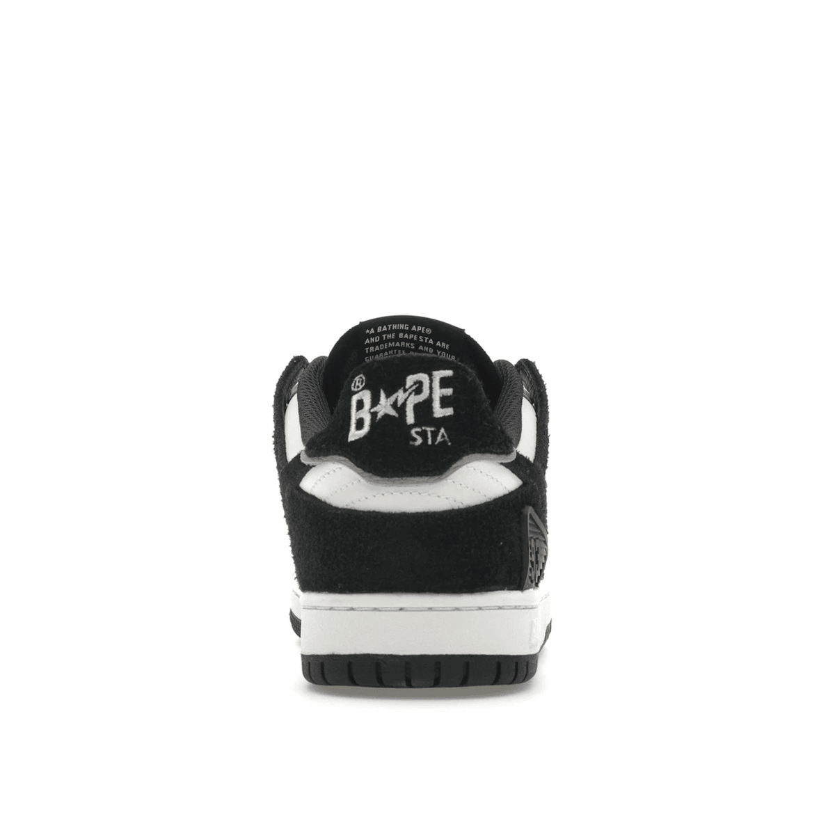 A Bathing Ape Bape SK8 Sta Black Suede - Sneakerzone
