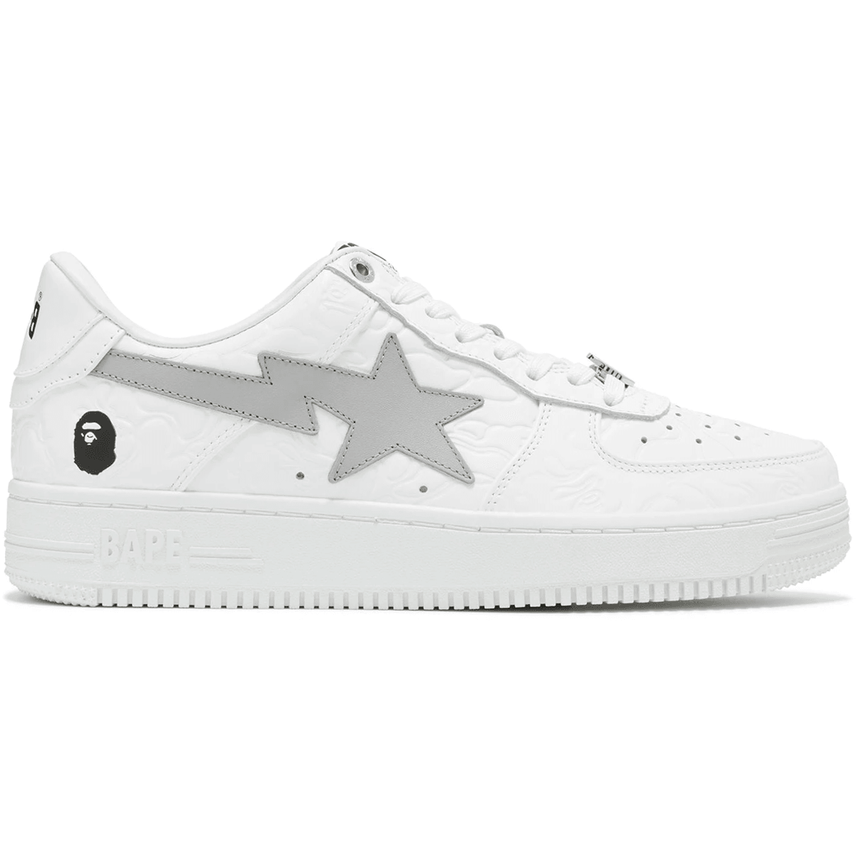 A Bathing Ape Bape Sta Low #3 Line Camo White - Sneakerzone