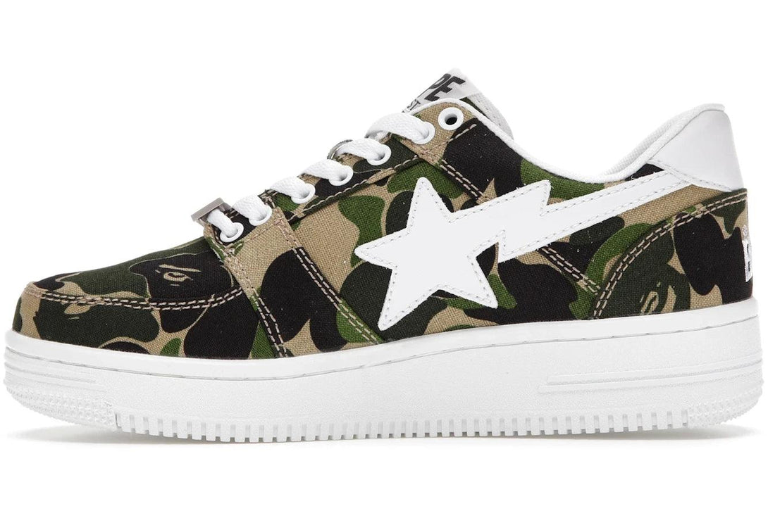 A Bathing Ape Bape Sta Low ABC Camo 20th Anniversary Green - Sneakerzone