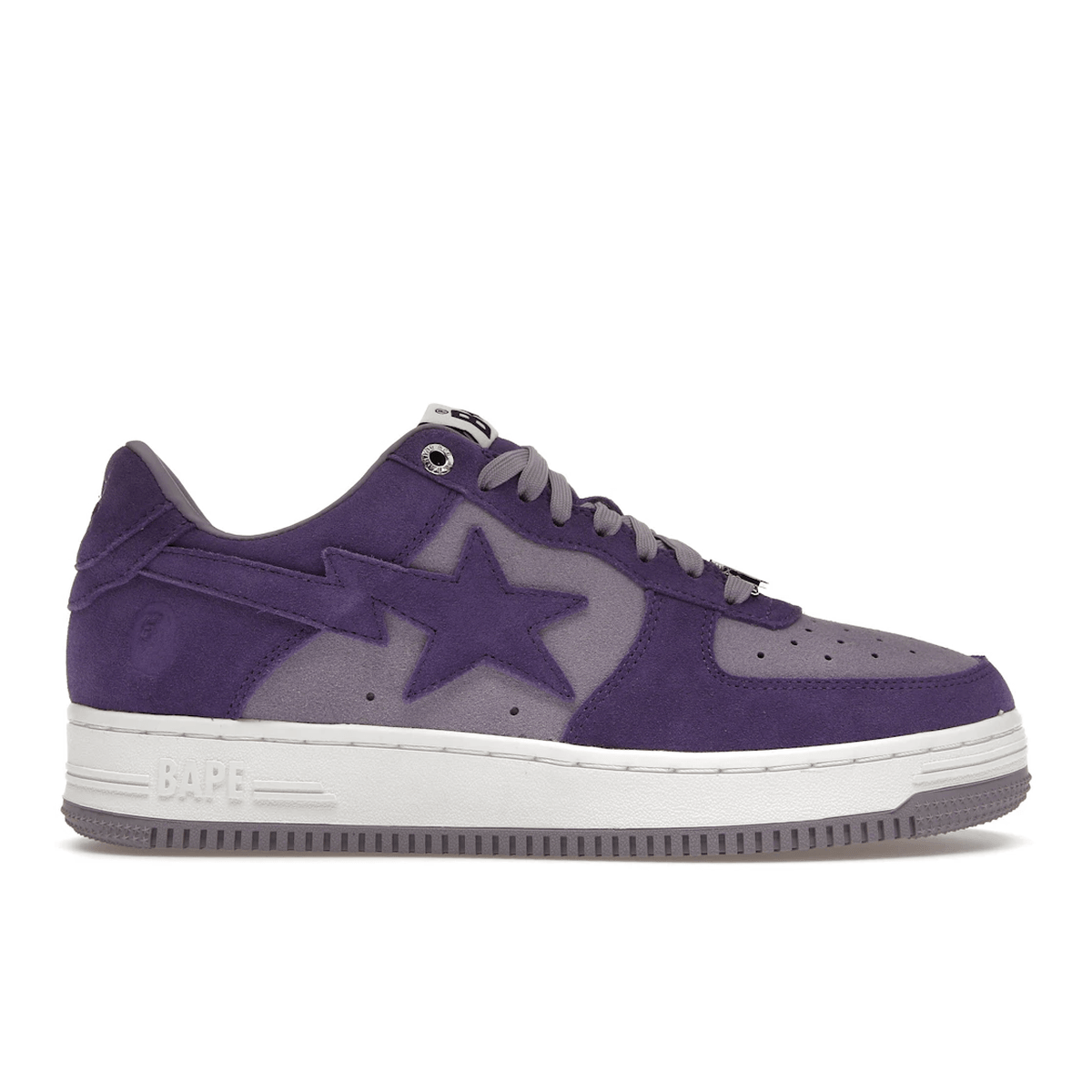 A Bathing Ape Bape Sta Suede Purple - Sneakerzone