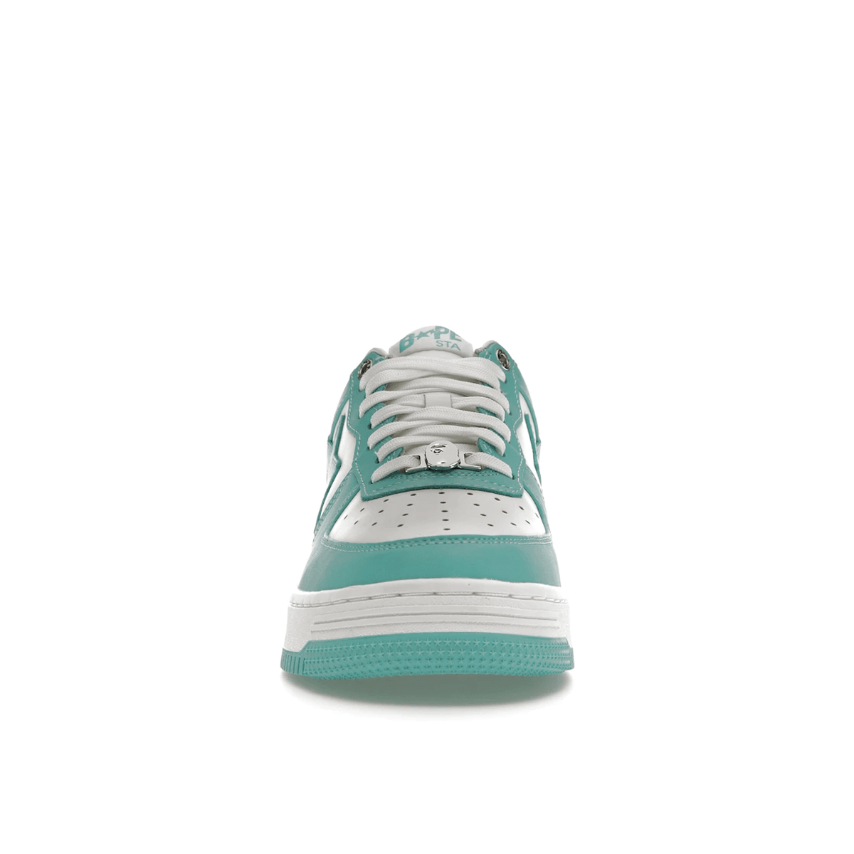 A Bathing Ape Bape Sta White Green - Sneakerzone
