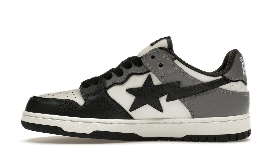 A Bathing Ape Sk8 Sta #5 Black White Grey - Sneakerzone