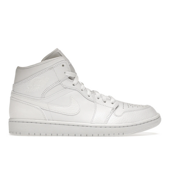 Air Jordan 1 Mid Triple White