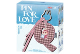 Pop Mart Labubu The Monsters Pin for Love Series Letter Pendant