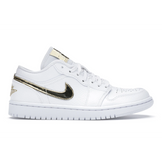 Air Jordan 1 Low White Metallic Gold