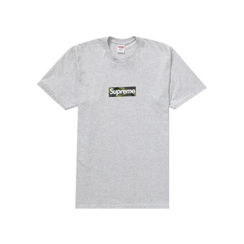 Supreme Box Logo Tee Ash Grey