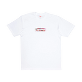 Supreme Takashi Murakami COVID-19 Relief Box Logo Tee White