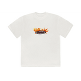 Travis Scott Cactus Jack Flame T-shirt Cream