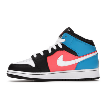 Air Jordan 1 Mid Tri Color Ribbons