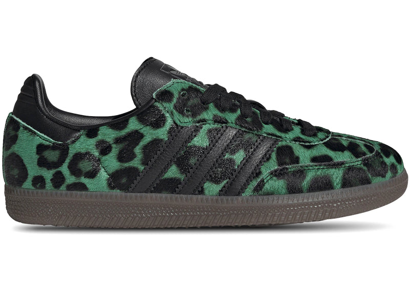 Adidas Samba Semi Screaming Green Core Black Gold Metallic product image