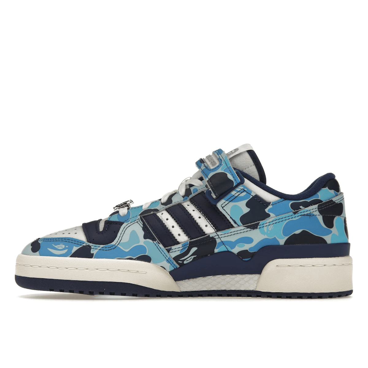 Adidas Forum 84 Low Bape 30th Anniversary Blue Camo - Sneakerzone